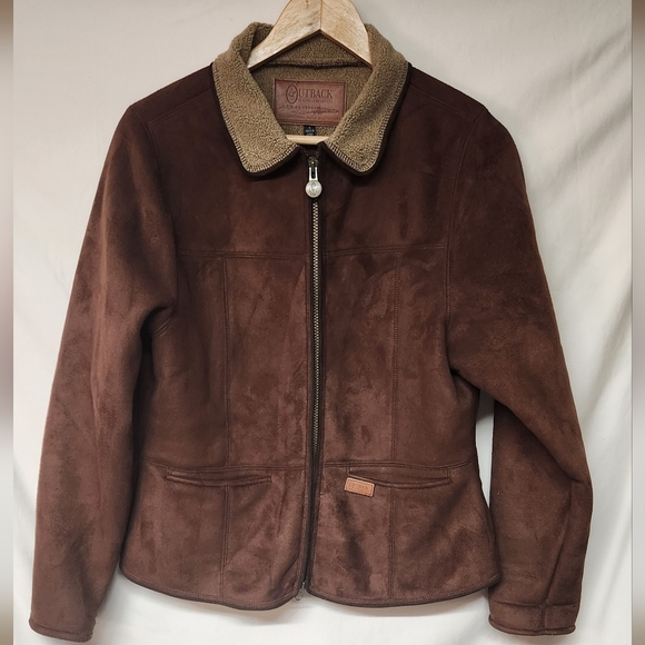Outback Trading Co. Microsuade Jacket Size Medium - Picture 1 of 8